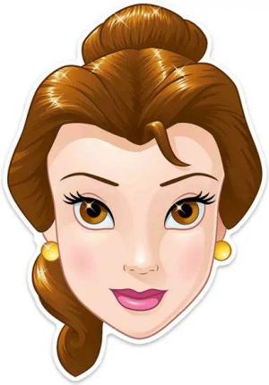 Verkleidungsmaske Disney - Masken - Belle Maske