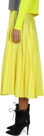 Philosophy Di Lorenzo Serafini - Taffeta Skirt - Größe 42 - gelb