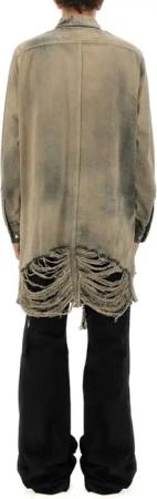 Rick Owens - Denim Jacket - Größe 50 - grau