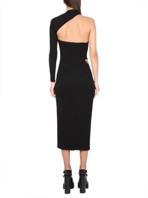 Versace - Jersey Dress - Größe 40 - schwarz