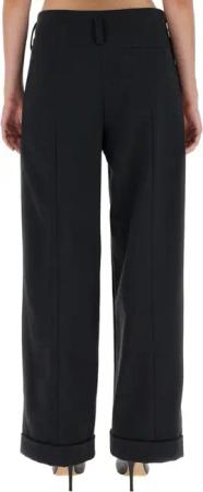 Philosophy Di Lorenzo Serafini - Wide Leg Pants - Größe 42 - schwarz