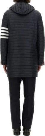 Thom Browne - Hooded Tailoring Down Jacket - Größe 3 - blau