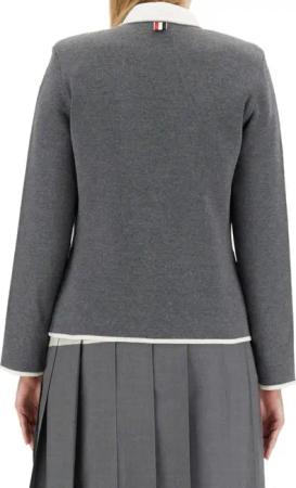 Thom Browne - Single-Breasted Jacket - Größe 42 - grau