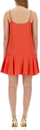 Michael Kors - Dress With Chain Straps - Größe XS - red