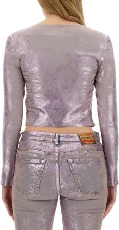 Diesel - "De Top1 Fse" Long Sleeves Top - Größe M - pink