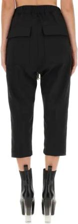 Rick Owens - Drawstring Astaires Cropped Pants - Größe 42 - schwarz