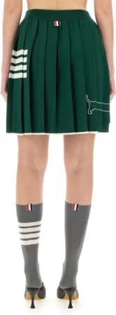 Thom Browne - Pleated Mini Skirt - Größe 38 - grün