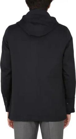Thom Browne - Nylon Parka. - Größe 4 - blau