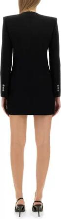 Versace - Mini Grain De Poudre Dress - Größe 42 - schwarz