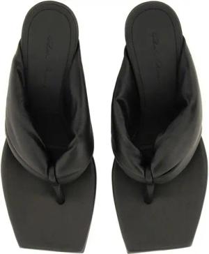 Rick Owens Sandalen - Leather Sandal - Gr. 37 (EU) - in Schwarz - für Damen