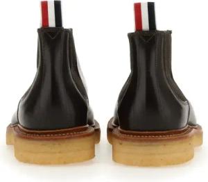 Thom Browne Stiefel - Chelsea Boot - Gr. 7 - in Braun - für Damen