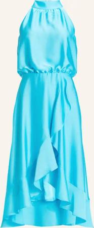 SWING Cocktailkleid aus Satin mit Volants