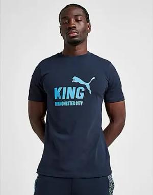 PUMA Manchester City FC King T-Shirt - Herren, Navy