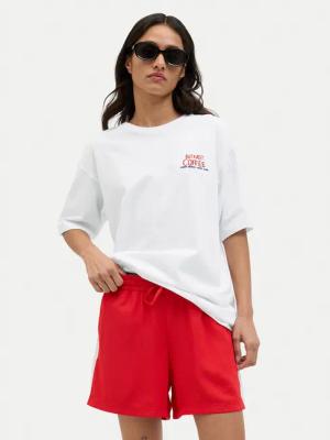 JJXX T-Shirt Nina 12273776 Weiß Loose Fit