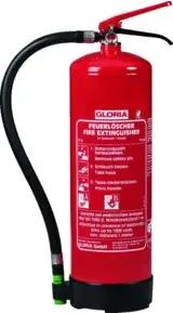 GLORIA Dauerdruckschaumlöscher 6 Liter SDE 6 flourfrei Brandklasse A& B