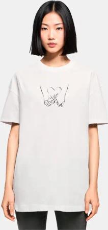POD Ladies Love 2 Oversized Boyfriend Tee