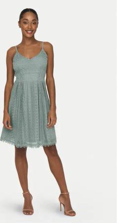 ONLY Sommerkleid Helena 15204799 Grün Regular Fit