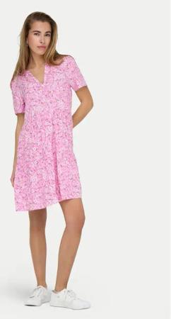 ONLY Sommerkleid Zally 15262674 Rosa Regular Fit