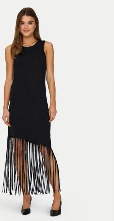 ONLY Kleid für den Alltag Zinna 15325497 Schwarz Regular Fit