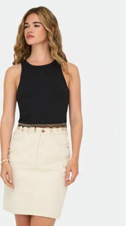 ONLY Top Shelly 15325019 Schwarz Slim Fit
