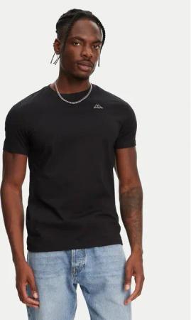 Robe di Kappa T-Shirt Luc 611187W Schwarz Regular Fit