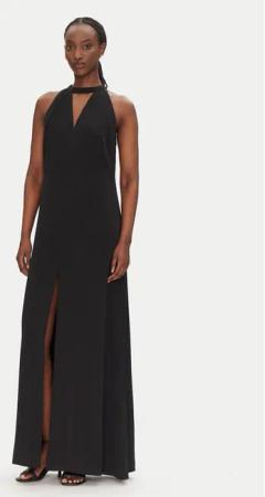 ACCESS FASHION Abendkleid 53-3388-145 Schwarz Regular Fit
