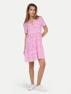 ONLY Sommerkleid Zally 15262674 Rosa Regular Fit
