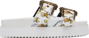 Versace Jeans Couture Pantoletten 78VA3SM1 ZS366 G03 Weiß