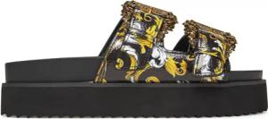 Versace Jeans Couture Pantoletten 78VA3SM1 Schwarz