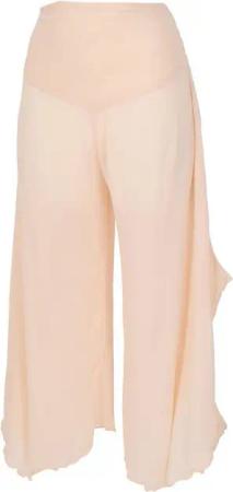 Guru-Shop Relaxhose Palazzohose, weite Boho Sommerhose, weiter.. alternative Bekleidung