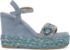 Alma Blue Ballerinas V25BLG106