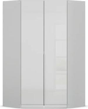 rauch Eckkleiderschrank "Kleiderschrank Schrank Ankleidezimmer Schlafzimmer Garderobe AGORDO", (in zwei Griff-Farben), mit Glastüren, voll ausgestattet mit viel Stauraum MADE IN GERMANY