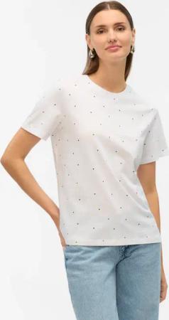 Vero Moda Kurzarmshirt "VMPAULINA AOP SS T-SHIRT GA JRS NOOS"