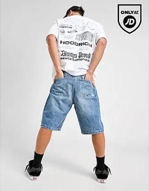 Hoodrich Core Denim Shorts - Herren, Denim