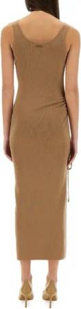 Michael Kors - Stretch Wool Blend Camisole Dress - Größe M - braun