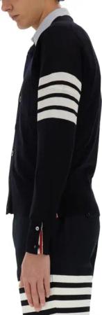 Thom Browne - 4-Bar Cardigan - Größe 3 - blau