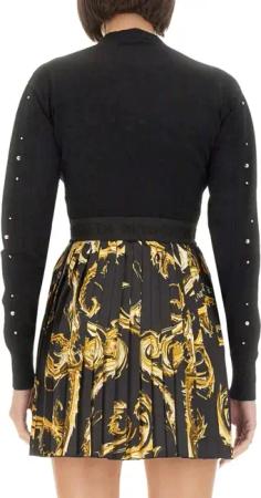 Versace Jeans Couture - Jersey With Logo - Größe M - schwarz