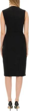 Moschino - Crepe Dress - Größe 42 - schwarz