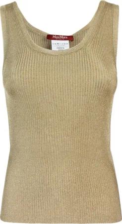 Max Mara - T-Shirts And Polos Golden - Größe XS - goldfarben