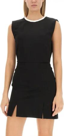 MSGM - Mini Cut Out Dress - Größe 40 - schwarz
