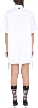 Thom Browne - Mini Chemiser Dress - Größe 40 - weiß
