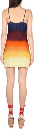 Etro - Shaded Wool Mini Dress - Größe 42 - beige