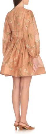 Zimmermann - Pink Linen Dress - Größe 1 - pink