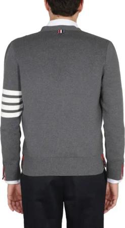 Thom Browne - Cotton Cardigan - Größe 5 - grau