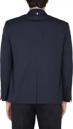 Thom Browne - Single-Breasted Jacket - Größe 4 - blau