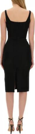 Versace Jeans Couture - Dress With Buckles - Größe 40 - schwarz