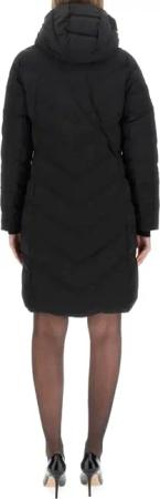 Michael Kors - Quilted Black Hooded Parka - Größe S - schwarz