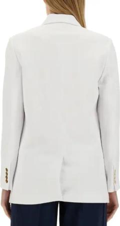 Michael Kors - Double-Breasted Jacket - Größe 4 - weiß