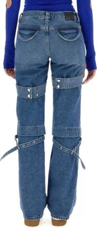 Off-White - Cargo Jeans - Größe 26 - blau
