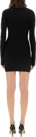 Moschino - Knit Dress - Größe M - schwarz